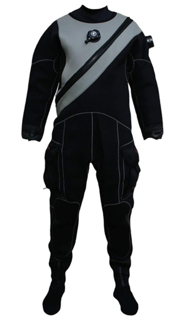 Pinnacle Men's Black Ice Drysuit