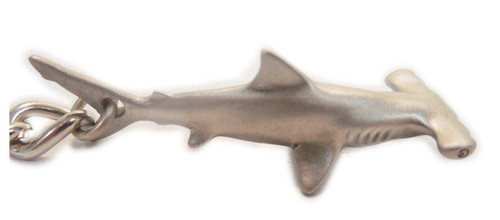 Big Blue Aquatic Gifts Keychain Pewter