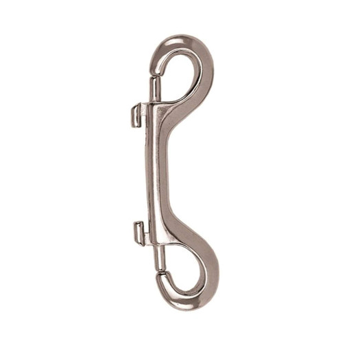 Innovative Scuba Double End Clip 4 Inch Silver