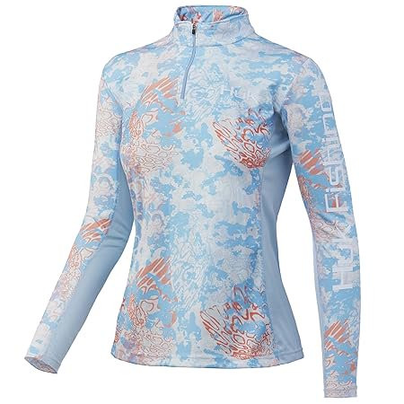 HUK Icon X Tide Change 1/4 Zip