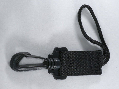 Marine Sports Clip & Loop End Lanyard Black