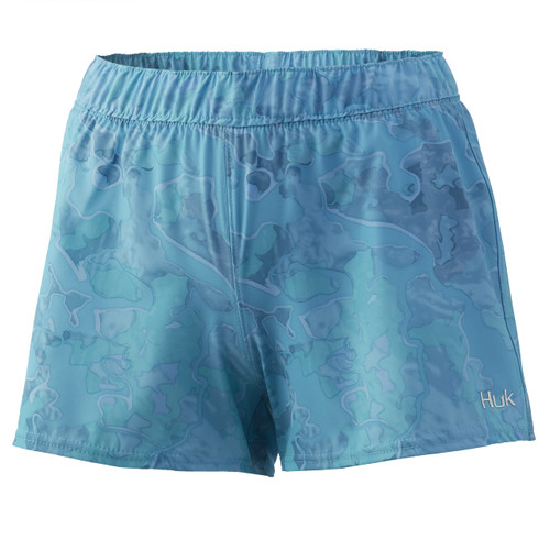 HUK Women's Ashley Shorts (Current Boca Grande,X-Small)