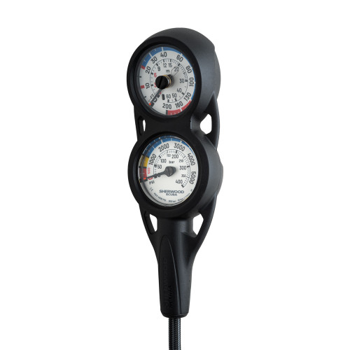 Sherwood 2 Gauge Analog Console (PG/DG) Flex Hose