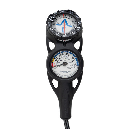 Sherwood 2 Gauge Nav Console (PG/Compass) Flex Hose