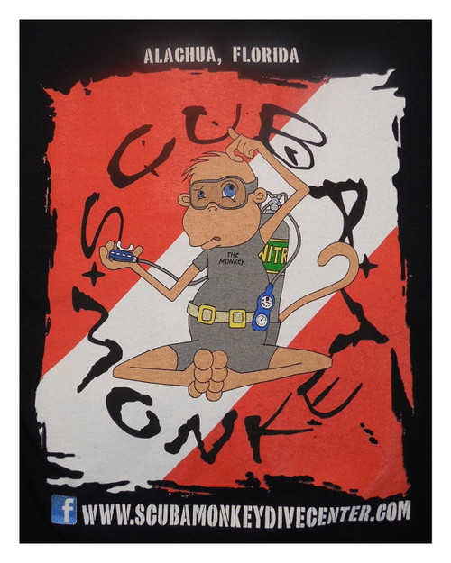 Scuba Monkey Logo Tee