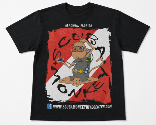 Scuba Monkey Logo Tee