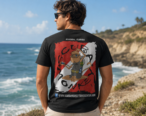 Scuba Monkey Logo Tee