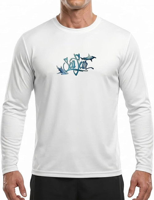 Sea Fear Long Sleeve Performance shirt with Shipwreck