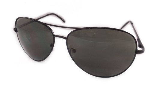 West Coast Sunglasses Spt Aviator Sunglasses (Black,Standard)
