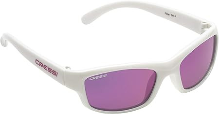 Cressi Yogi Sunglasses (White/Pink,Small)