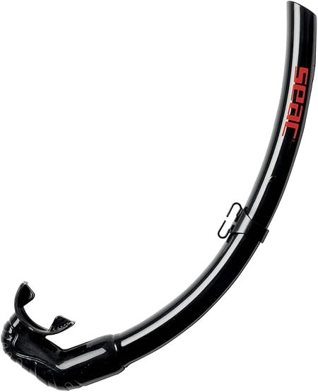 Seac Top Flex, Foldable Snorkel Black