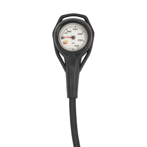 Dive Rite Compact Bar SPG with 30 hose Boot Gauge