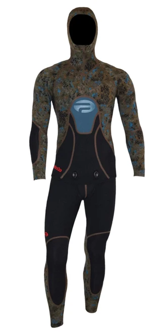 Pinnacle Men's Elude 5mm Neoprene Spearfishing John Wetsuit - Cold Water Thermal Protection