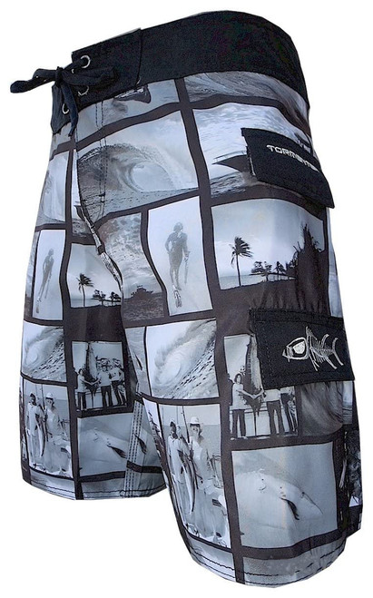 Tormenter Tackle Men's Waterman Life Boardshorts 40 Gray