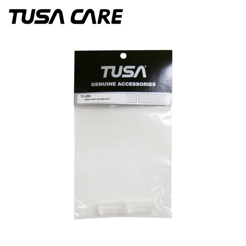 TUSA Mask Strap Retainer Set, T (Clear)