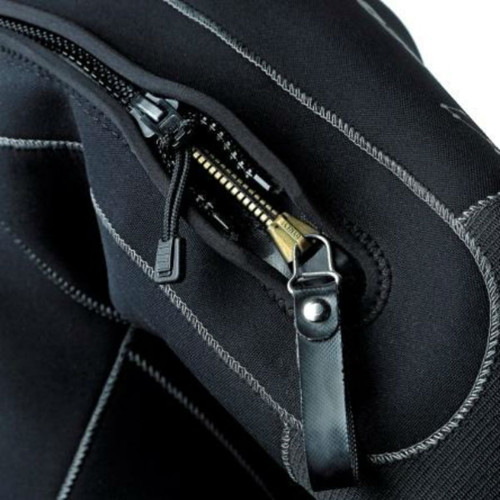Waterproof Zipper Puller for Drysuit in Black (Black)