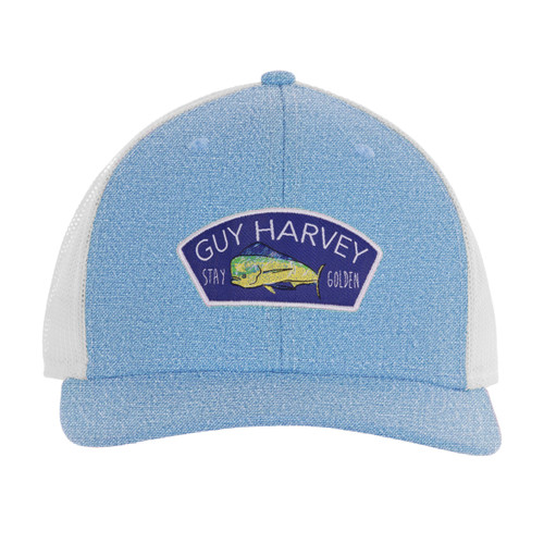 Guy Harvey  Mens Stay Golden Mesh Trucker Hat