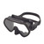 Riffe Frameless Mask with Black Silicone