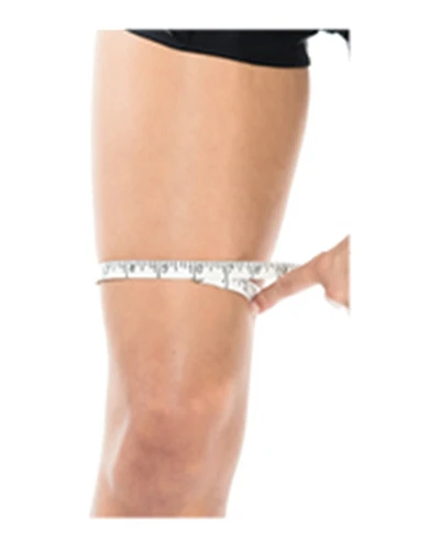 Where to measure: Knee