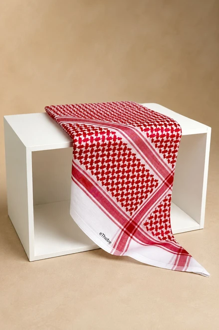 Luxury Soft Cotton Shemagh Classic Arabian Headscarf
