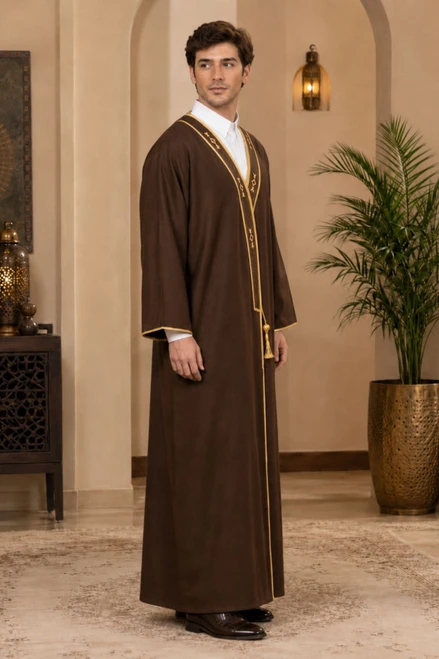 High-Quality Maroon Men’s Fur Coat – Luxury, Warmth, and Sophistication
