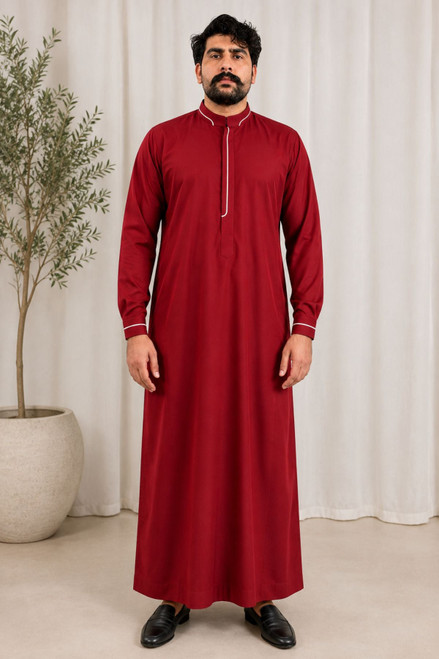 Exclusive Men’s Kuwaiti Style Thobe – Premium Comfort and Style