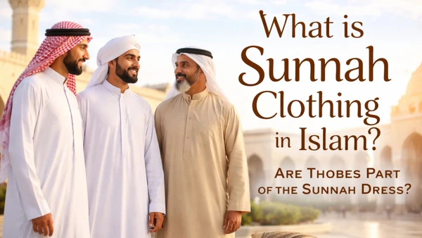 What is Sunnah Clothing in Islam? Are Thobes Part of the Sunnah Dress?