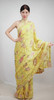 Sunshine Yellow Saree with Elegant Embellished Border & Subtle Paisley Accents Sunshine Yellow Saree with Elegant Embellished Border & Subtle Paisley Accents