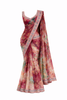 Elegant Silk Saree with Intricate Border