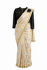 Saree with Modern Tweed Jacket