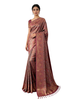 Crimson Heritage Saree with All-over Zari Jaal
