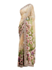 Pastel Bloom Digital Print Saree with Intricate Zari & Sequin Border