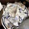 Square Scarf Cream Pirate Boat