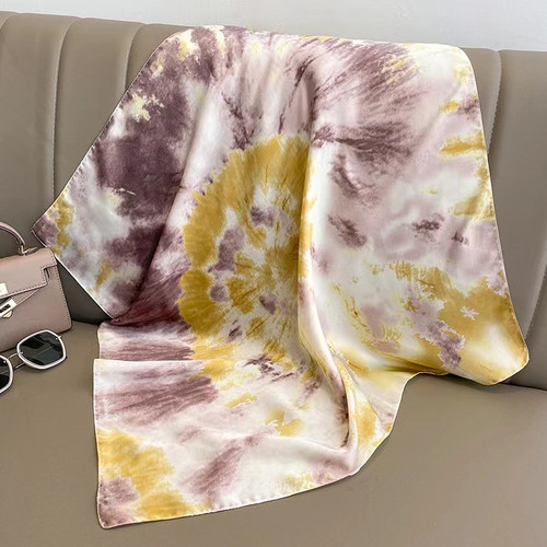 Square Scarf Light Clouds