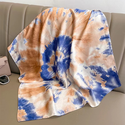 Square Scarf Light Clouds