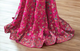 Vibrant Fuchsia Pink Floral Embroidered Designer Saree