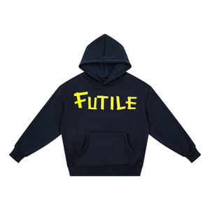 FUTILE Tape Yellow - Essential Kids' Fleece Hoodie