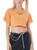 Big White Futile - Snow Washed Crop Top #260109PODAA2638