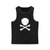 White Skull -  Snow Washed Tank Top #260109PODAC2641