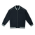 FUTILE (BLACK) - Contrast Piping Zip Bomber Jacket #260111PODQX1961