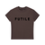 FUTILE (BLACK) - Essential Bodycon Crewneck T-Shirt #260123PODAA4061