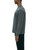 FUTILE PEACE ANT (BLACK) - Crew Neck Drop Shoulder Long Sleeve Shirt #260123PODPR4743