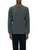 FUTILE PEACE ANT (WHITE) - Crew Neck Drop Shoulder Long Sleeve Shirt #260123PODPR4745