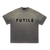 FUTILE (BLACK) - Tiger Stripe Gradient Washed T-Shirt #260126PODPQ3018