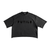 FUTILE (BLACK) - Unisex French Terry Raw Edge T-Shirt #260126PODPQ3099