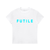 FUTILE (LIGHTBLUE) - Essential Bodycon Crewneck T-Shirt #260223PODAA2913