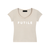 FUTILE (WHITE) - Essential V-Neck Bodycon T-Shirt #260223PODAA3197