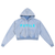 FUTILE (LIGHT BLUE) - Snow Washed Cropped Hoodie #260301PODBD1244