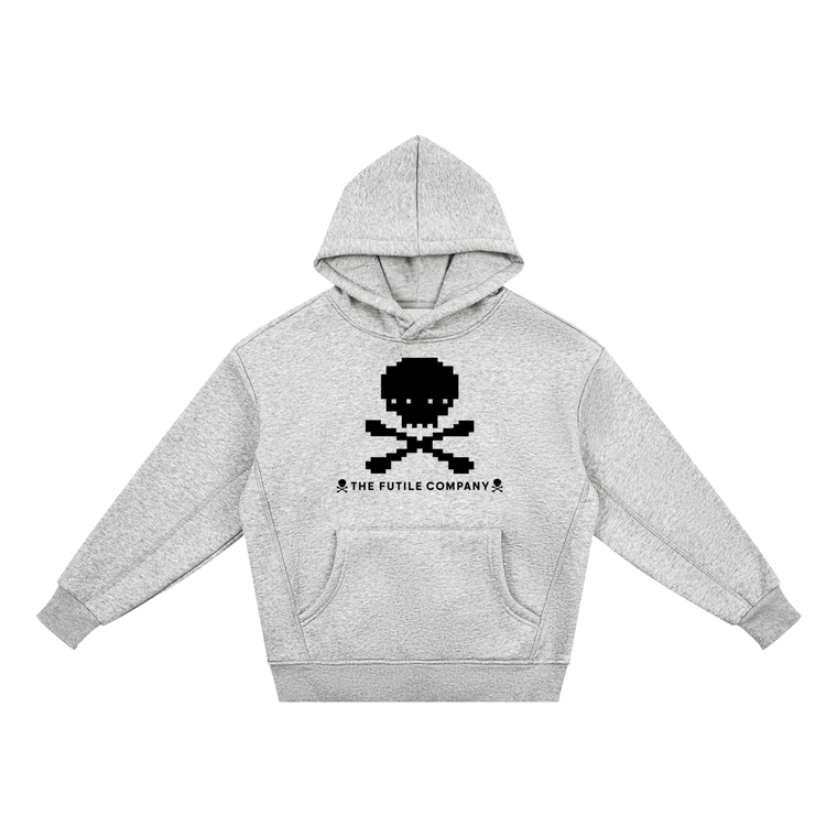 Black Skull - Essential Kids' Fleece Hoodie