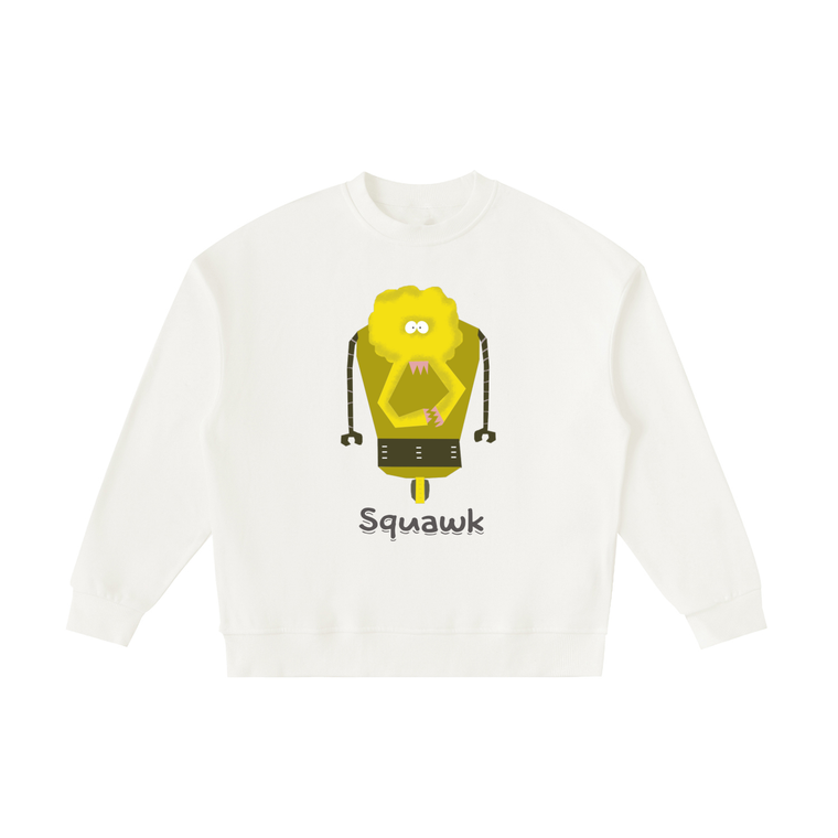 Squawk - Essential Fleece Kids' Crewneck Sweatshirt #260118PODQR0656